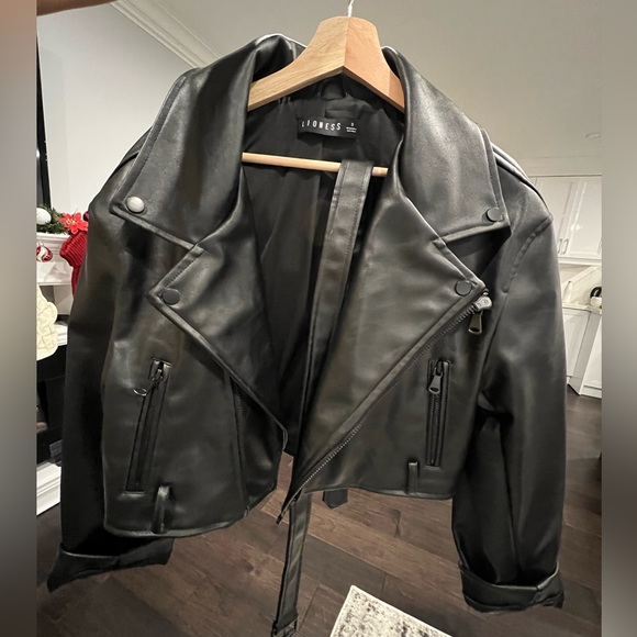 Princess Polly Staten Island Jacket (Black - XS) - Picture 4 of 5